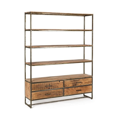 ELMER BOOKSHELF 4SH-4DR