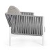 FLORENCIA WHITE WG20 SOFA 3SEATS W-CUSH
