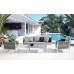 FLORENCIA WHITE WG20 SOFA 3SEATS W-CUSH